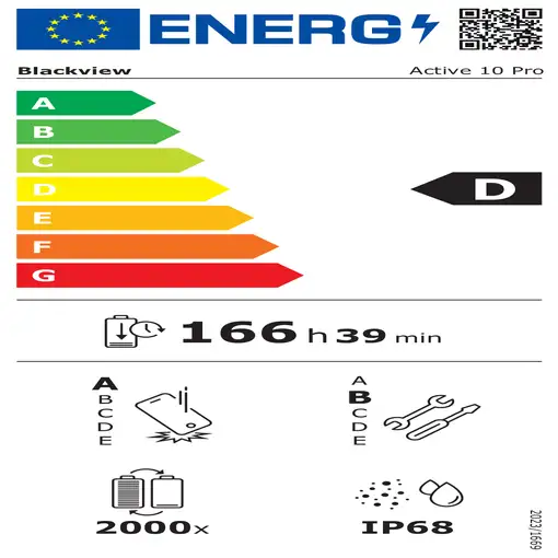 Tablet 10.95" 12GB / 256GB Naranja BLACKVIEW