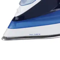 JATA PL618 plancha Plancha vapor-seco 2600 W Negro, Azul, Blanco
