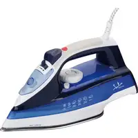 JATA PL618 plancha Plancha vapor-seco 2600 W Negro, Azul, Blanco
