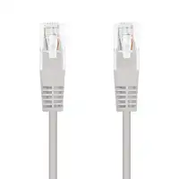 Nanocable Cable de red latiguillo RJ45 Cat.6 UTP AWG24, Gris, 1.5m