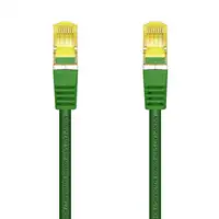 AISENS Cable De Red Latiguillo RJ45 LSZH Cat.7 600 MHz S/FTP PIMF AWG26, Verde, 25