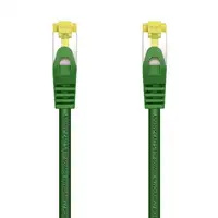 AISENS Cable De Red Latiguillo RJ45 LSZH Cat.7 600 MHz S/FTP PIMF AWG26, Verde, 25