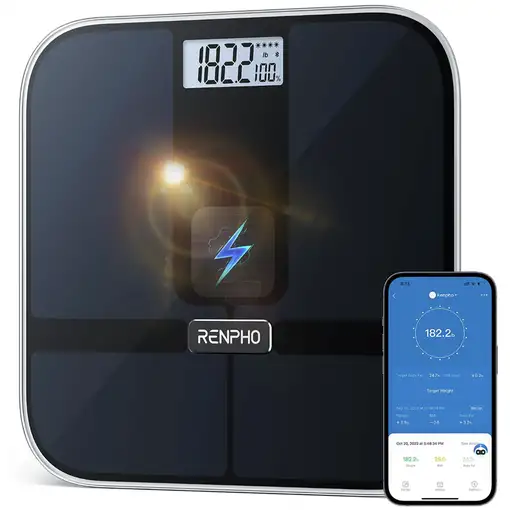 Renpho Elis Nova Rectángulo Azul oscuro Báscula personal electrónica