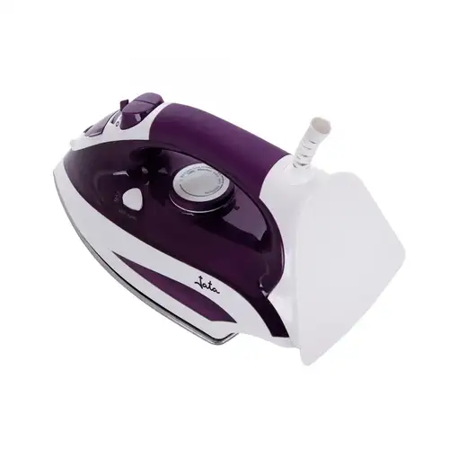 Plancha de vapor JATA PL225 con suela de acero inoxidable. Vapor vertical. 2200 W