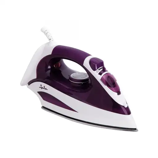 Plancha de vapor JATA PL225 con suela de acero inoxidable. Vapor vertical. 2200 W