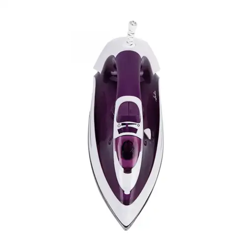 Plancha de vapor JATA PL225 con suela de acero inoxidable. Vapor vertical. 2200 W