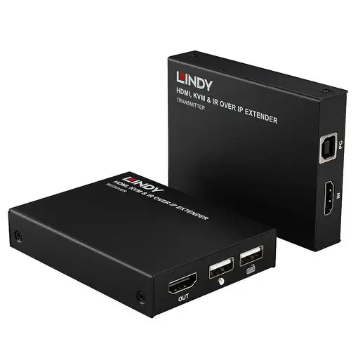 Lindy 39320 extensor KVM Transmisor y receptor Lindy 39320 extensor KVM Transmisor y receptor