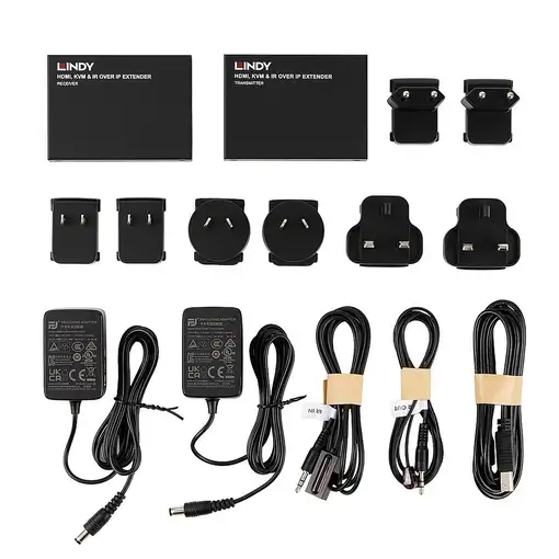 Lindy 39320 extensor KVM Transmisor y receptor