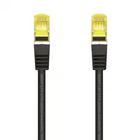AISENS Cable De Red Latiguillo RJ45 LSZH Cat.7 600 MHz S/FTP PIMF AWG26, Negro, 1.