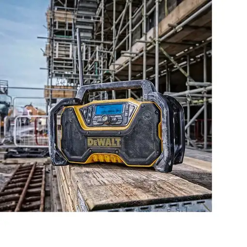 DeWALT DCR029-QW radio Portátil Negro, Amarillo