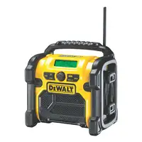 DeWALT DCR020-QW radio Portátil Digital Negro, Amarillo DeWALT DCR020-QW radio Portátil Digital Negro, Amarillo