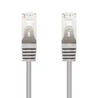 Nanocable 10m Cat6e cable de red Gris F/UTP (FTP)