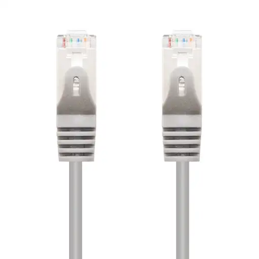 Nanocable 10m Cat6e cable de red Gris F/UTP (FTP)