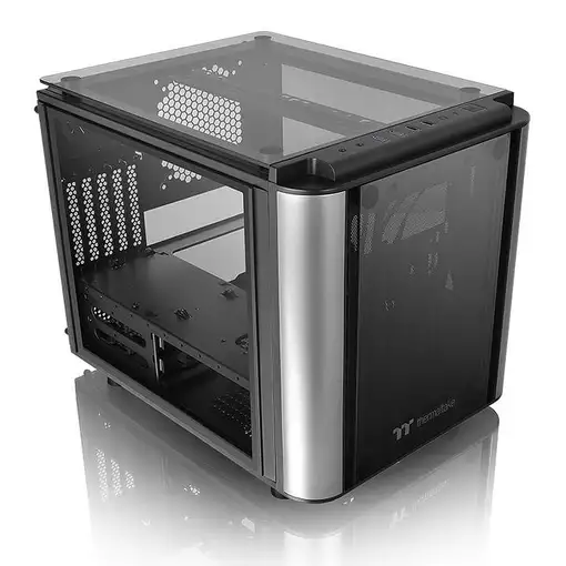 Thermaltake Level 20 VT Micro Torre Negro, Plata