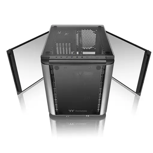 Thermaltake Level 20 VT Micro Torre Negro, Plata