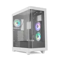 NOX Hummer ETHER Midi Tower Negro, Blanco