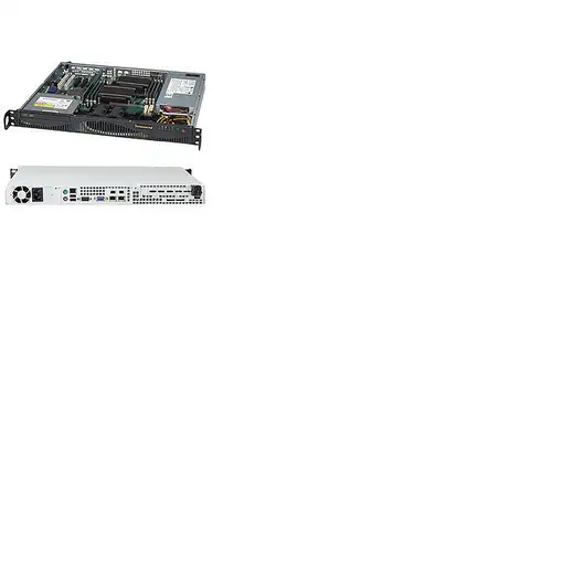 Supermicro SuperChassis 512F-350B1 Estante Negro 350 W