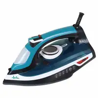 JATA JEPL1221 plancha Plancha a vapor Suela de cerámica 2400 W Negro, Azul, Gris,