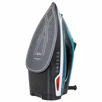 JATA JEPL1221 plancha Plancha a vapor Suela de cerámica 2400 W Negro, Azul, Gris,