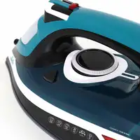 JATA JEPL1221 plancha Plancha a vapor Suela de cerámica 2400 W Negro, Azul, Gris,