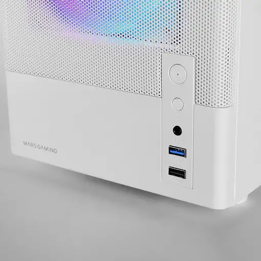Mars Gaming MC-ONYXW Mini Tower Blanco