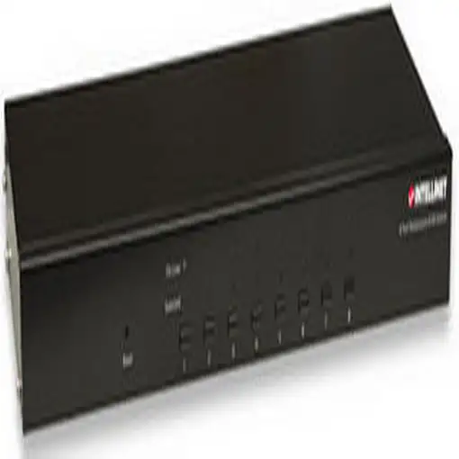Intellinet 8-Port interruptor KVM Negro