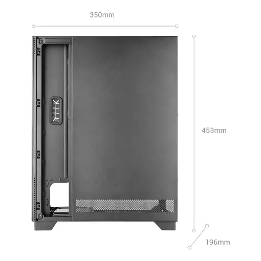 Mars Gaming MC-PULSARW Midi Tower Blanco