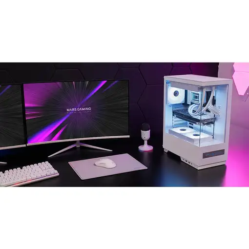 Mars Gaming MC-PULSARW Midi Tower Blanco