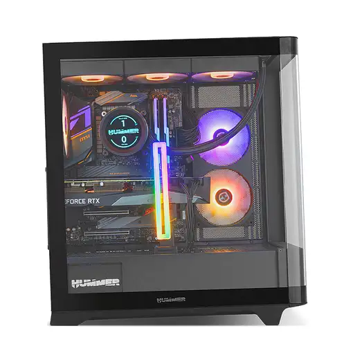 NOX Hummer ETHER Midi Tower Negro