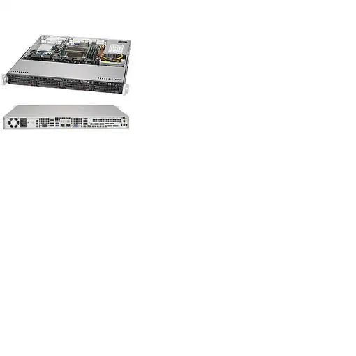 Supermicro SuperChassis 813MFTQC-350CB2 Estante Negro 350 W