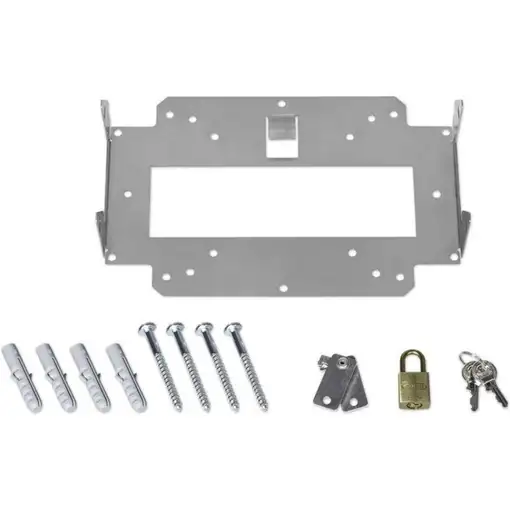 LANCOM Wall Mount + Lock (LN, Bulk 10) Metálico