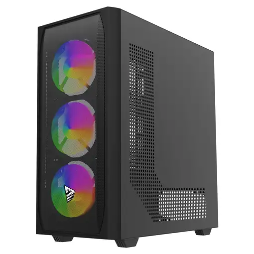 Savio Noctis Flow RGB Cubo Negro