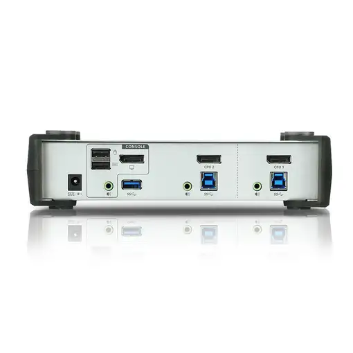 ATEN Switch KVMP™ DisplayPort USB 3.0 de 2 puertos (cables incluidos)