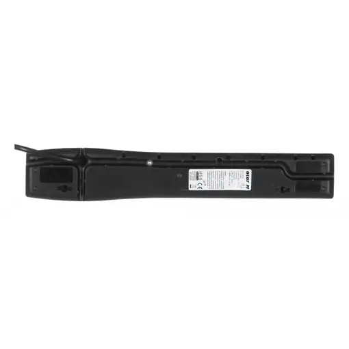 HSK DATA P& 3m base múltiple 5 salidas AC Interior / exterior Negro
