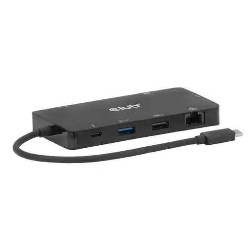 CLUB3D CSV-2552 hub de interfaz USB Tipo C 5000 Mbit/s Negro