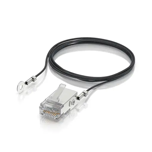 Ubiquiti UISP-CONNECTOR-GND cable de red Negro 1 m