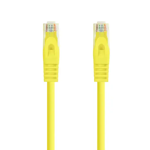 Nanocable Cable Red Latiguillo RJ45 LSZH CAT.6A UTP AWG24, Amarillo, 30 cm