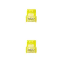 Nanocable Cable Red Latiguillo RJ45 LSZH CAT.6A UTP AWG24, Amarillo, 30 cm