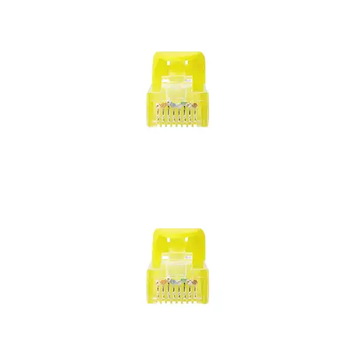 Nanocable Cable Red Latiguillo RJ45 LSZH CAT.6A UTP AWG24, Amarillo, 30 cm