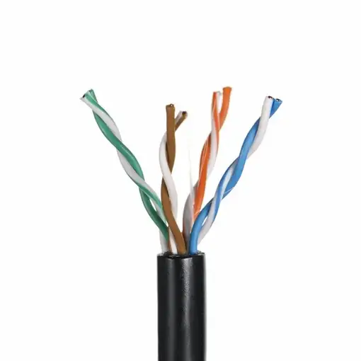Alantec KIU5OUTS305Q cable de red Negro 305 m Cat5e U/UTP (UTP)