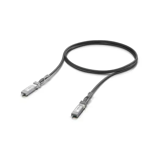 Ubiquiti UACC-DAC-SFP28-1M Cable de fibra óptica e InfiniBand Negro