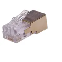 Axis 01182-001 conector RJ-12 Oro, Blanco