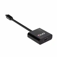 CLUB3D Mini DisplayPort 1.2 a HDMI 2.0 UHD Adaptador Activo CLUB3D Mini DisplayPort 1.2 a HDMI 2.0 UHD Adaptador Activo