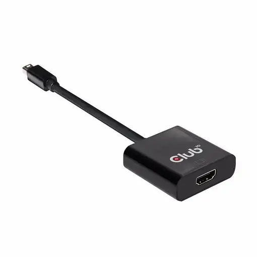 CLUB3D Mini DisplayPort 1.2 a HDMI 2.0 UHD Adaptador Activo