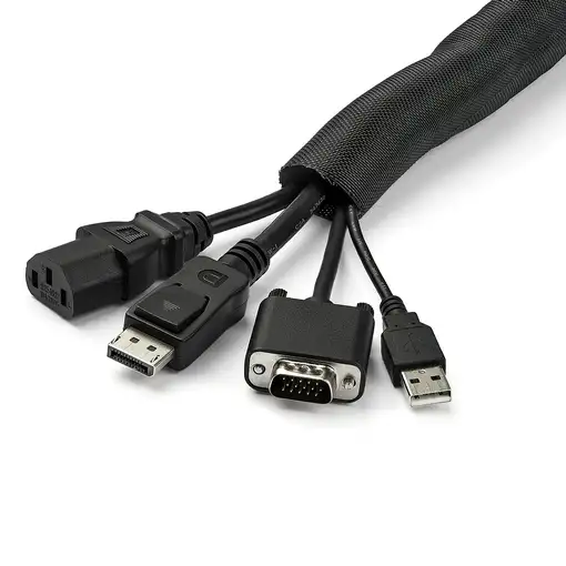 StarTech.com Funda de 4,6 m para Gestión de Cables