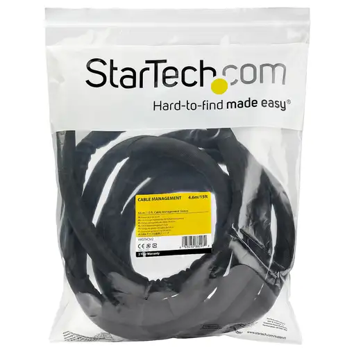 StarTech.com Funda de 4,6 m para Gestión de Cables
