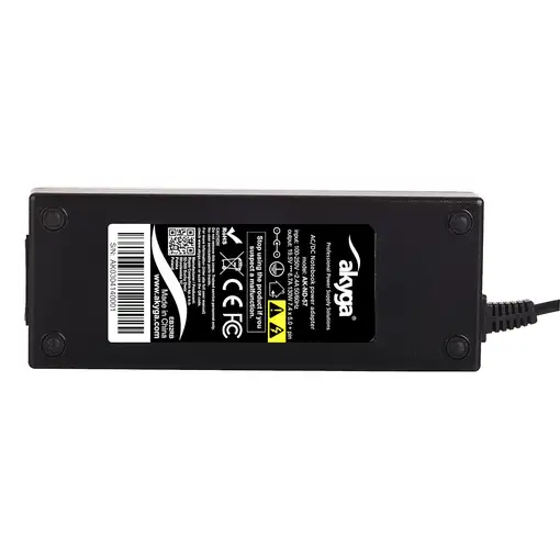 Akyga AK-ND-57 adaptador e inversor de corriente Interior 130 W Negro
