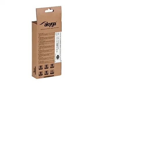 Akyga AK-ND-33 adaptador e inversor de corriente Auto 65 W Negro