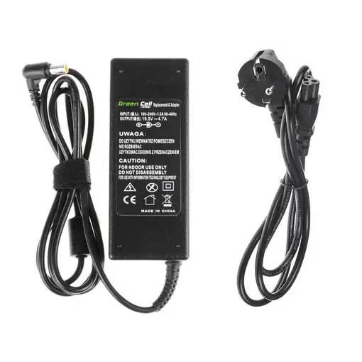 Green Cell AD31P adaptador e inversor de corriente Interior 90 W Negro