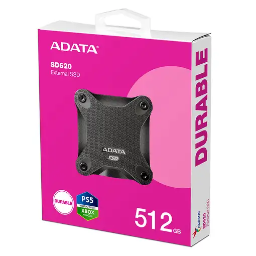 ADATA SD620 512 GB Micro-USB B 3.2 Gen 2 (3.1 Gen 2) Negro